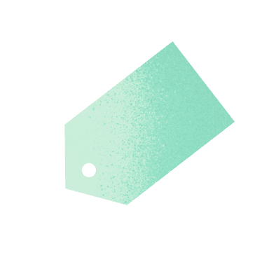 가격표 태그 아이콘 - 매장 홍보 어려움 표현